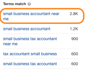 Small business accountant near me
